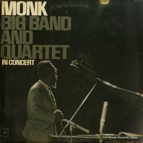 MONK, THELONIOUS monk: big band and quartet in concert CL2164