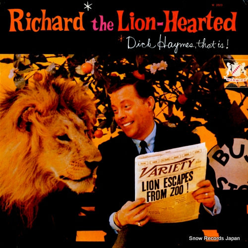 HAYMES, DICK richard the lion-hearted FSR-724