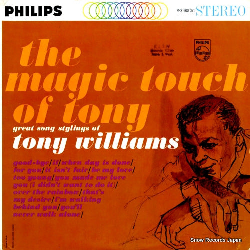 WILLIAMS, TONY the magic touch of tony PHS600-051