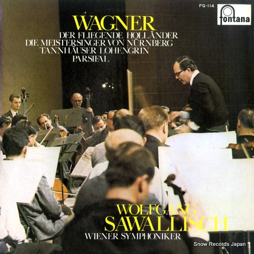 SAWALLISCH, WOLFGANG wagner; der fliegende hollander FG-114