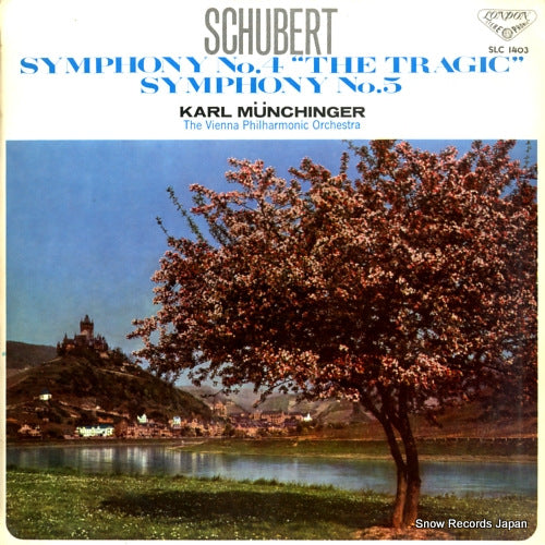 MUNCHINGER, KARL schubert; symphony no.4 "the tragic" & no.5 SLC1403