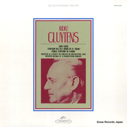 CLUYTENS, ANDRE saint-saens; symphony no.3 "organ" EAB-5005