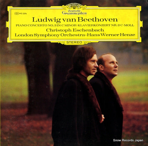 ESCHENBACH, CHRISTOPH beethoven; piano concerto no.3 MG2376