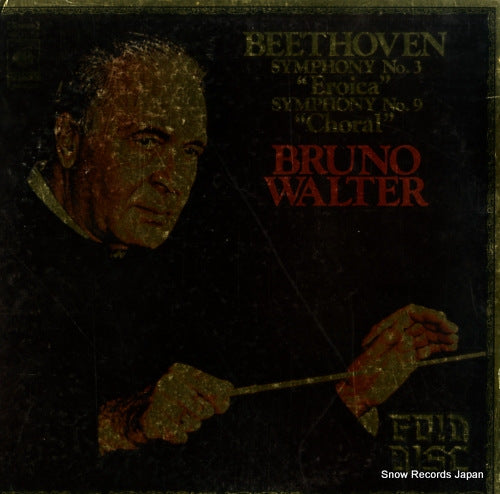 WALTER, BRUNO beethoven; symphony no.3 "eroica" SOCI21