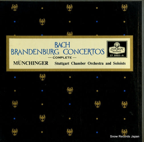MUNCHINGER, KARL bach; brandenburg concertos complete LY5003