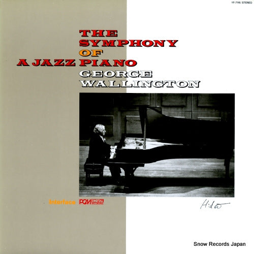 WALLINGTON, GEORGE the symphony of a jazz piano YF-7116