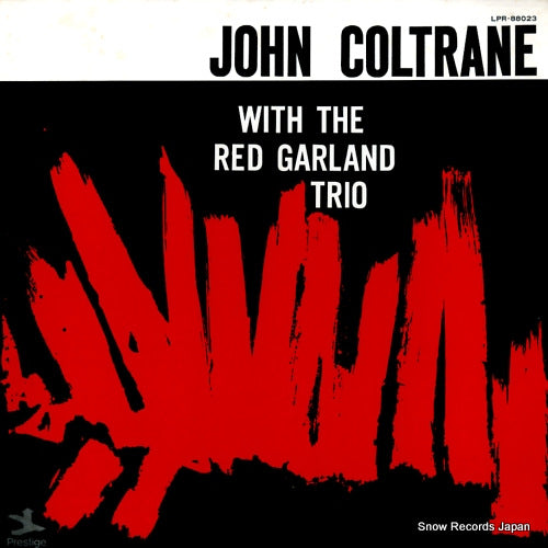 COLTRANE, JOHN john coltrane with the red garland trio LPR-88023