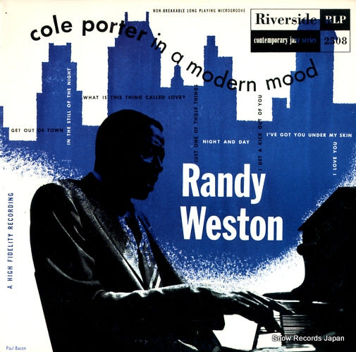 WESTON, RANDY cole porter in a modern mood RLP-2508/WJC-2508