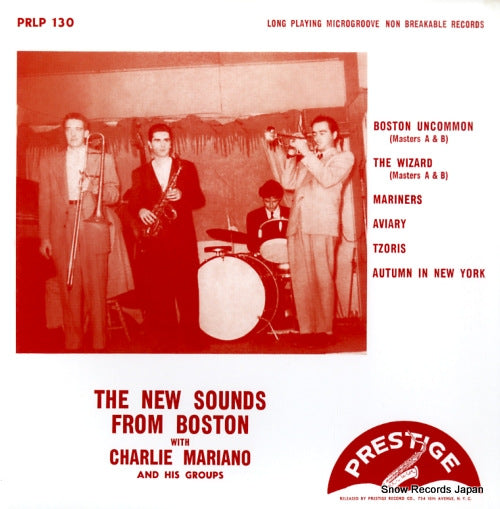 MARIANO, CHARLIE the new sounds from boston PRLP130
