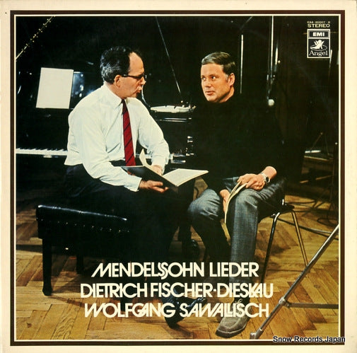 FISCHER-DIESKAU, DIETRICH / WOLFGANG SAWALLISCH mendelssohn; lieder EAA-80007-8