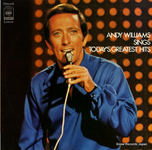 WILLIAMS, ANDY sings today's greatest hits SOPM1