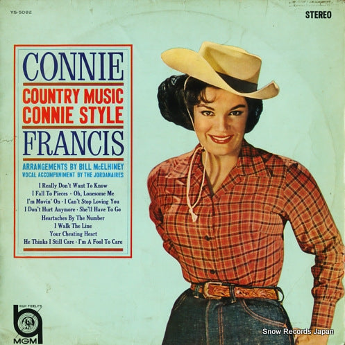 FRANCIS, CONNIE country music connie style YS-5082