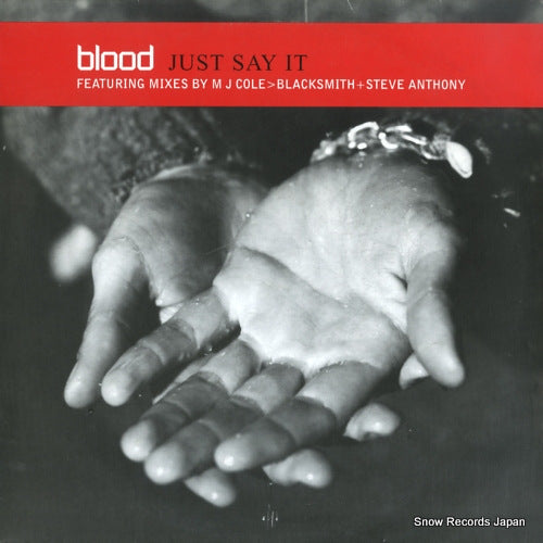 BLOOD just say it OYS1001S