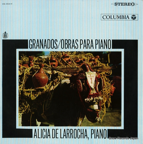 LARROCHA, ALICIA DE granados; obras para piano OS-353-H