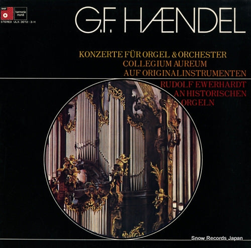 EWERHARDT, RUDOLF handel; konzerte fur orgel und orchester ii ULX-3072-H