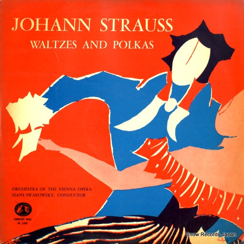 SWAROWSKY, HANS johann strauss; waltzes and polkas M2186
