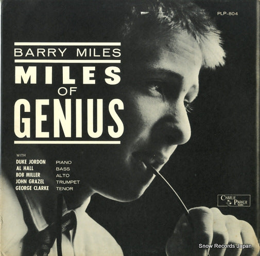 MILES, BARRY miles of genius PLP-804