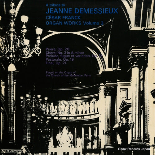 DEMESSIEUX, JEANNE franck; organ works vol.3 SDD204