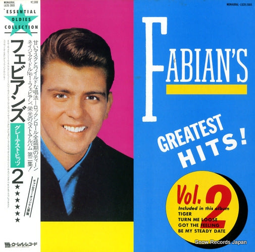 FABIAN greatest hits vol.2 LU20-2005
