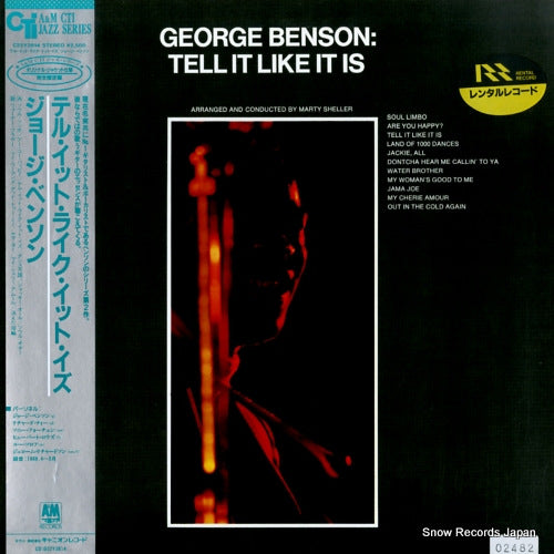 BENSON, GEORGE tell it like it is C25Y3814