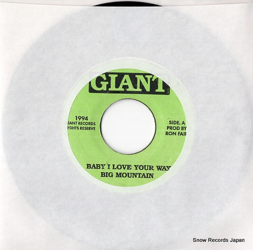 BIG MOUNTAIN baby i love your way 013-LYNCH / 014-LYNCH