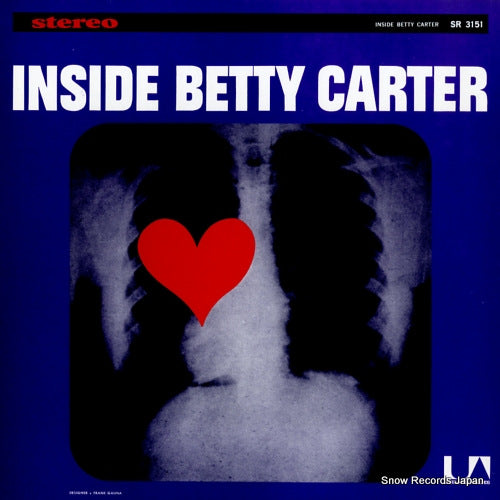 CARTER, BETTY inside betty carter SR3151