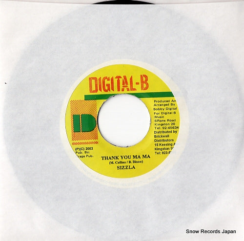 SIZZLA thank you ma ma BD14-A / BD15-B