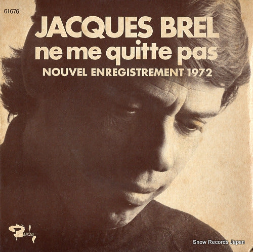 BREL, JACQUES ne me quitte pas 61676
