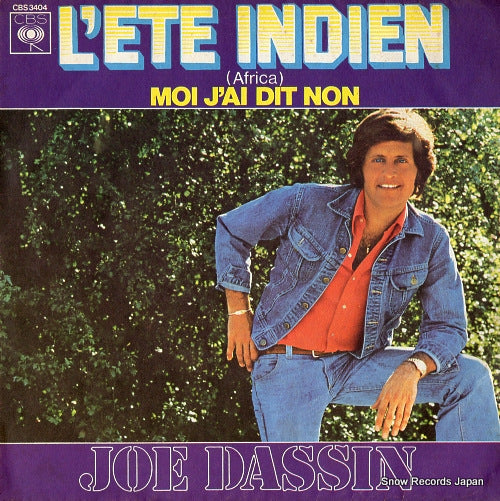 DASSIN, JOE l'ete indien(africa) CBS3404