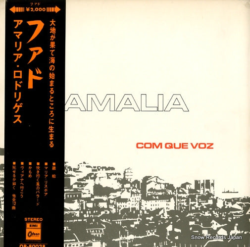 RODRIGUES, AMALIA com que voz OP-80028