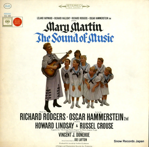 ORIGINAL BROADWAY CAST the sound of music KOS2020