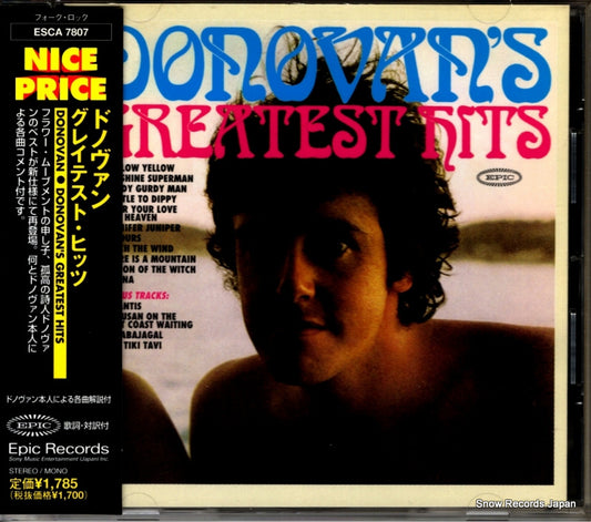 DONOVAN greatest hits ESCA7807