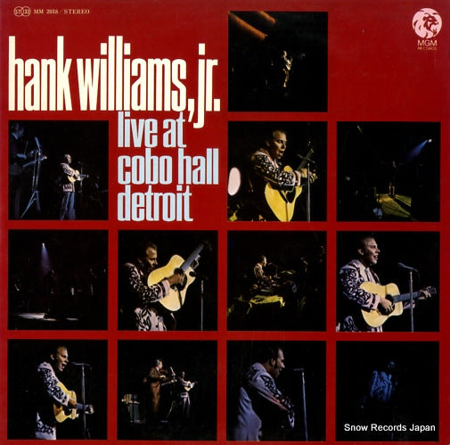 WILLIAMS, HANK, JR. live at cobo hall MM2018