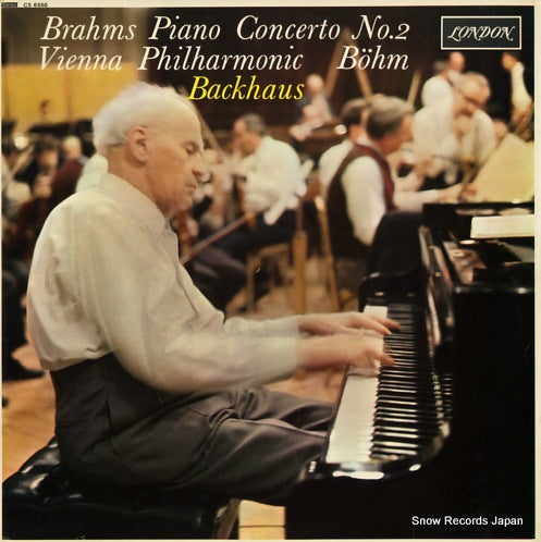 BACKHAUS, WILHELM brahms; piano conceto no.2 CS6550