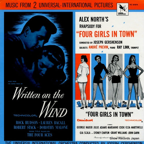 YOUNG, VICTOR / ALEX NORTH written on the wind / four girls in town VC81074
