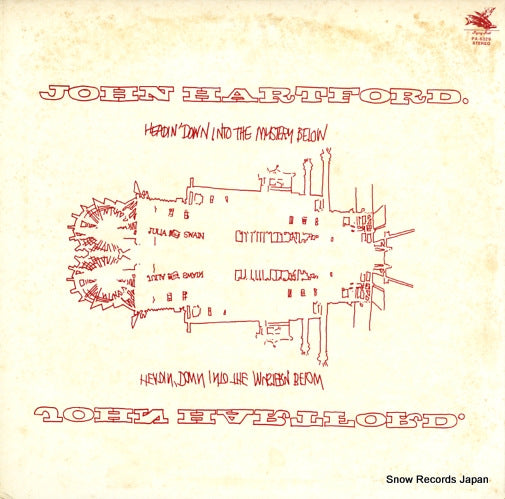 HARTFORD, JOHN headin' down into the mystery below PA-6329