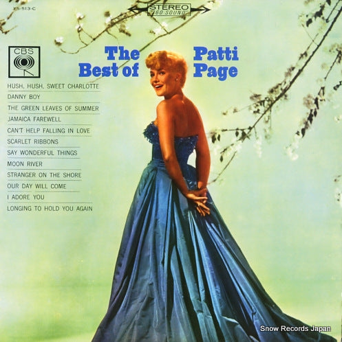 PAGE, PATTI the best of patti page YS-513-C