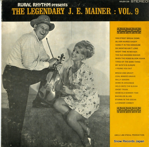MAINER, J.E. the legendary j.e. mainer vol.9 RRJEM228