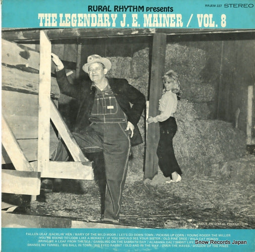 MAINER, J.E. the legendary j.e. mainer vol.8 RRJEM227