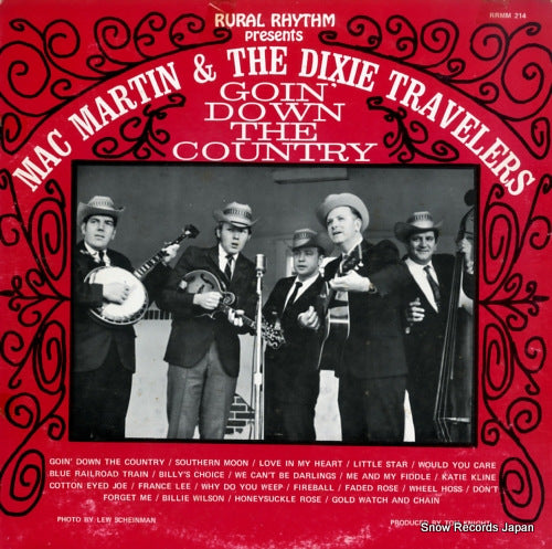MARTIN, MAC, AND THE DIXIE TRAVELERS goin' down the country RRMM214