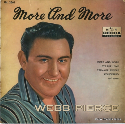 PIERCE, WEBB more and more JDL2061