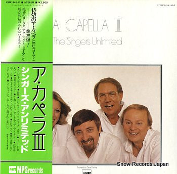 SINGERS UNLIMITED, THE acapella iii KUX-145-P