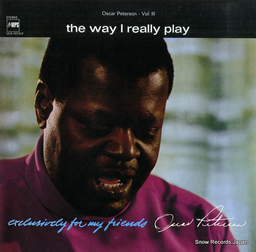 PETERSON, OSCAR the way i really play ULS-1613-P