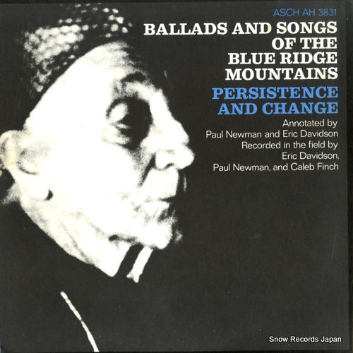V/A ballads and songs of the blue ridge mountains AH3831