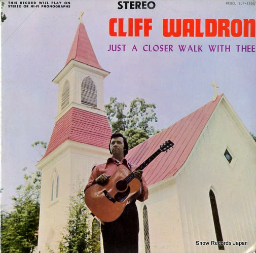 WALDRON, CLIFF just a closer walk with thee SLP-1505