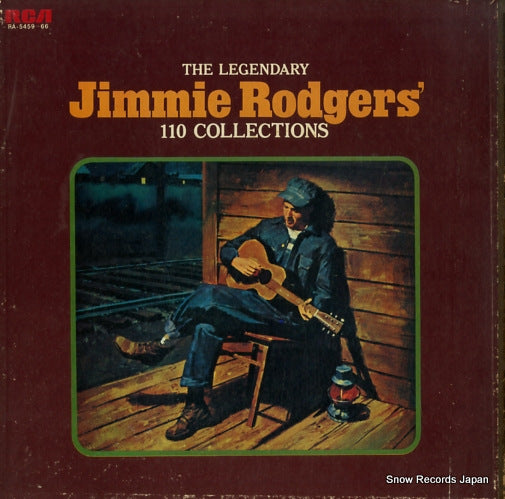 RODGERS, JIMMIE the legendary jimmie rodgers' 110 collections RA-5459