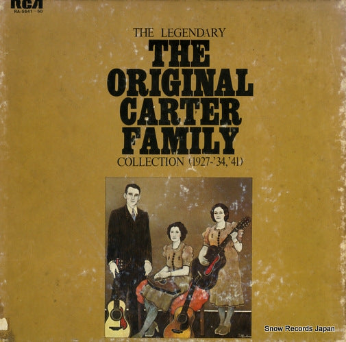 CARTER FAMILY, THE the legendary the original carter family collection (1927'34, '41) RA-5641
