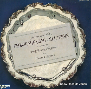 SHEARING, GEORGE an evening with LCJ-2008