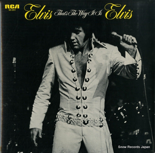 PRESLEY, ELVIS that's the way it is SX-201