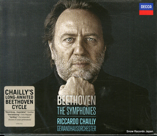 CHAILLY, RICCARDO beethoven; the symphonies 4782721